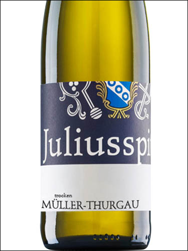 фото Juliusspital Muller-Thurgau trocken Юлиусспиталь Мюллер-Тургау трокен Германия вино белое