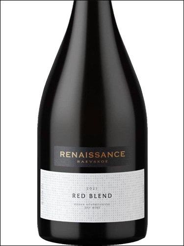 фото Raevskoe Renaissance Red Blend Раевское Ренессанс красное Россия вино красное