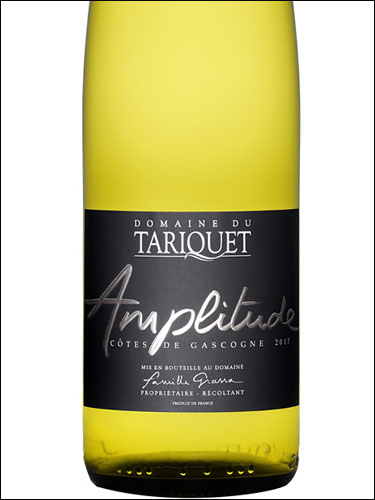 фото Domaine du Tariquet Amplitude Cotes de Gascogne IGP Домен дю Тарике Амплитюд Кот де Гасконь Франция вино белое