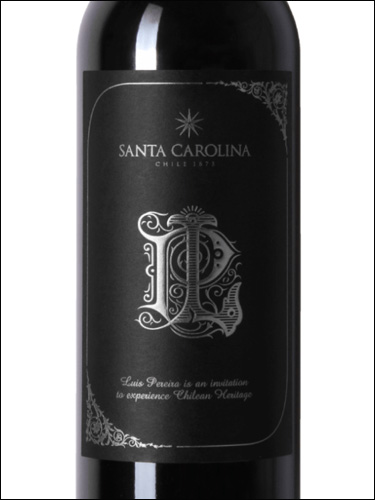 фото Santa Carolina Luis Pereira Санта Каролина Луис Перейра Чили вино красное