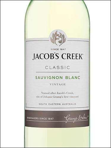 фото Jacob's Creek Classic Sauvignon Blanc Джейкобс Крик Классик Совиньон Блан Австралия вино белое
