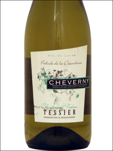 фото Domaine de la Desoucherie Cuvee Prelude Cheverny Blanc AOC Домен де ля Десушери Кюве Прелюд Шеверни Блан Франция вино белое