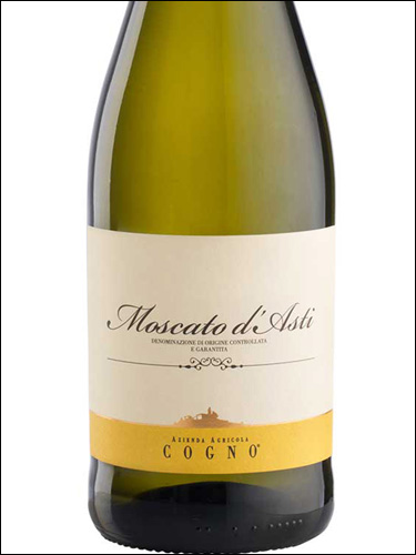 фото Cogno Moscato d'Asti DOCG Коньо Москато д'Асти Италия вино белое