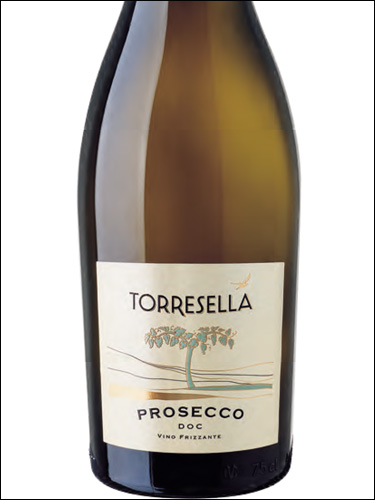 фото Torresella Frizzante Prosecco DOC Торреселла Фриццанте Просекко Италия вино белое