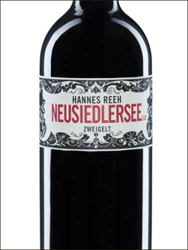 фото Hannes Reeh Zweigelt  Neusiedlersee DAC Ханнес Рех Цвайгельт Нойзидлерзее Австрия вино красное