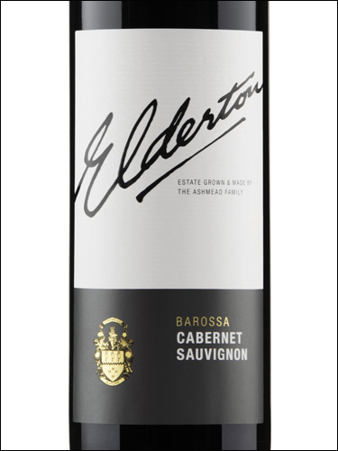 фото Elderton Cabernet Sauvignon Barossa Элдертон Каберне Совиньон Баросса Австралия вино красное