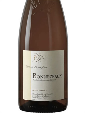 фото Terroir d’exception Bonnezeaux AOC Терруар д'эксепсьон Бонзо Франция вино белое