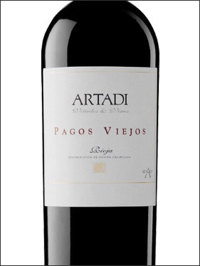 фото вино Artadi Pagos Viejos Rioja DOCa 