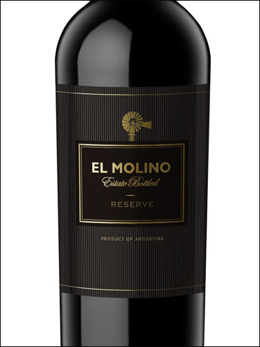 фото El Molino Syrah Reserve Эль Молино Сира Ресерве Аргентина вино красное
