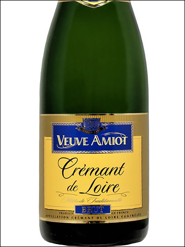 фото Veuve Amiot Cremant de Loire Brut AOC Вёв Амьо Креман де Луар Брют Франция вино белое