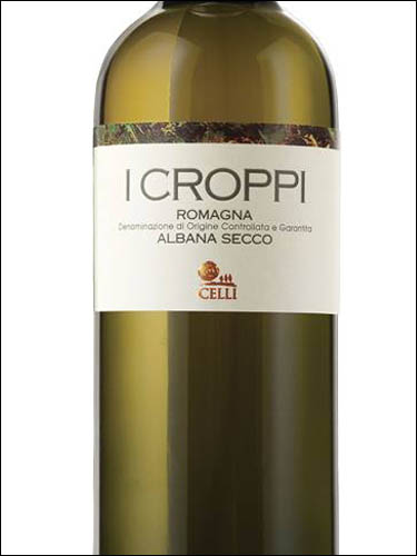фото Celli I Croppi Romagna Albana Secco DOCG Челли И Кроппи Романья Альбана Секко Италия вино белое
