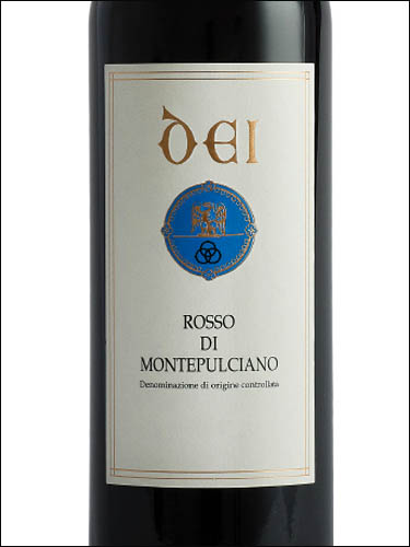 фото Dei Rosso di Montepulciano DOC Деи Россо ди Монтепульчано Италия вино красное