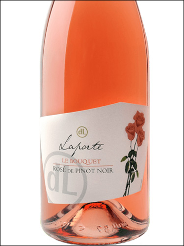 фото Laporte Le Bouquet Rose de Pinot Noir Ляпорт Ле Буке Розе де Пино Нуар Франция вино розовое