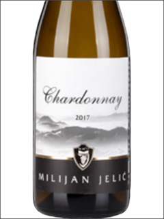 фото Milijan Jelić Chardonnay Милиян Елич Шардоне Сербия вино белое