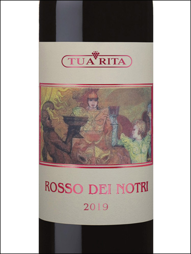 фото Tua Rita Rosso dei Notri Toscana IGT Туа Рита Россо деи Нотри Тоскана Италия вино красное