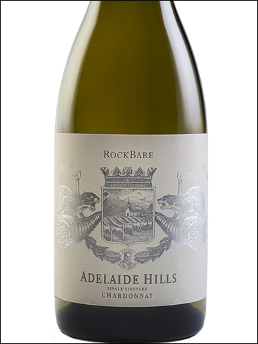 фото RockBare Chardonnay Single Vineyard Adelaide Hills РокБеа Шардоне Сингл Виньярд Аделаида Хиллз Австралия вино белое