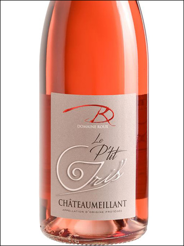 фото Domaine Roux Le P'tit Gris Chateaumeillant AOC Домен Ру Ле П'ти Гри Шатомейан Франция вино розовое