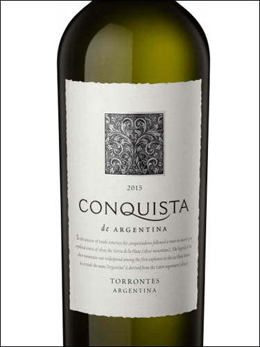 фото Conquista Torrontes Mendoza Конкиста Торронтес Мендоса Аргентина вино белое