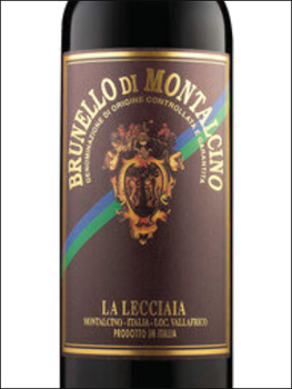 фото La Lecciaia Brunello di Montalcino DOCG Ла Леччайя Брунелло ди Монтальчино Италия вино красное