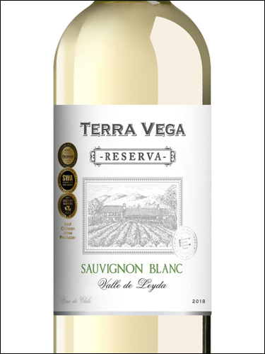 фото Terra Vega Reserva Sauvignon Blanc Терра Вега Резерва Совиньон Блан Чили вино белое