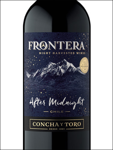 фото Concha y Toro Frontera Night Harvest After Midnight Конча и Торо Фронтера Найт Харвест Афтер Миднайт Чили вино красное