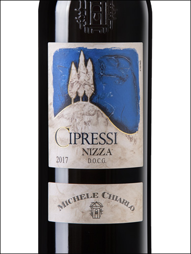 фото Michele Chiarlo Cipressi Nizza DOCG Микеле Кьярло Чипресси Ницца Италия вино красное