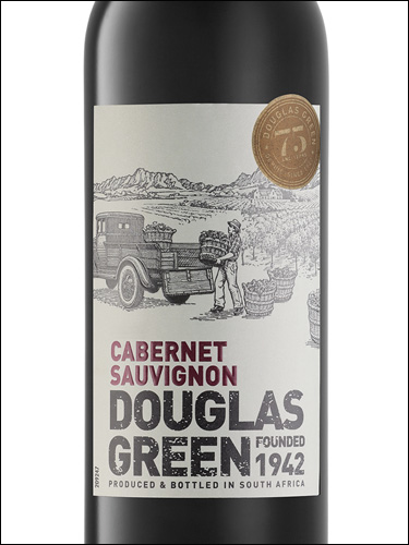 фото Douglas Green Cabernet Sauvignon Дуглас Грин Каберне Совиньон ЮАР вино красное