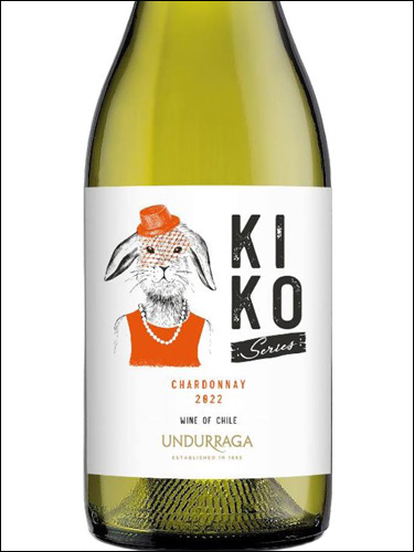 фото Undurraga Kiko Series Chardonnay Ундуррага Кико Сериес Шардоне Чили вино белое