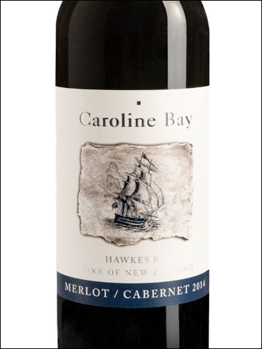 фото Maison Vin Caroline Bay Merlot - Cabernet Hawke's Bay Каролин Бей Мерло-Каберне Хокс-Бей Новая Зеландия вино красное