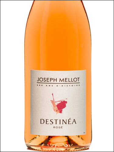 фото Joseph Mellot Destinea Rose Val de Loire IGP Жозеф Мелло Дестинея Розе Валь де Луар Франция вино розовое