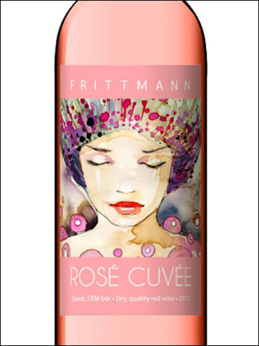 фото Frittmann Rose Cuvee Szaraz Фритманн Розе Кюве Сараз Венгрия вино розовое