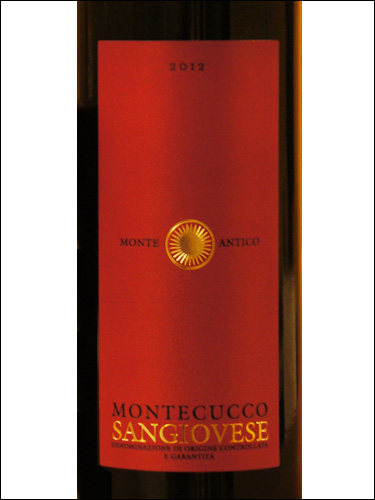 фото Monte Antico Montecucco Sangiovese DOCG Монте Антико Монтекукко Санджовезе Италия вино красное