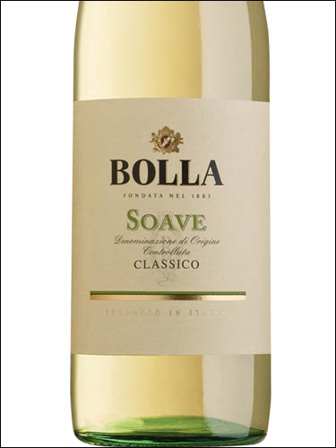фото Bolla Soave Classico DOC Болла Соаве Классико Италия вино белое