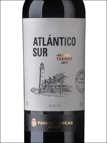 фото Familia Deicas Atlantico Sur Reserve Tannat Tinto Фамилия Дейкас Атлантико Сур Ресерве Таннат Тинто Уругвай вино красное