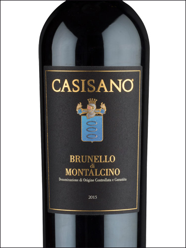 фото Casisano Brunello di Montalcino DOCG Казизано Брунелло ди Монтальчино Италия вино красное