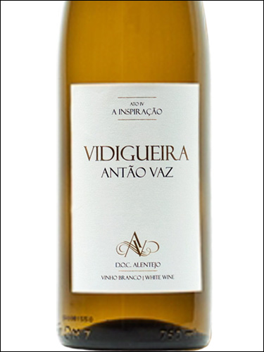 фото Vidigueira Antao Vaz Alentejo DOC Видигейра Антан Ваш Алентежу Португалия вино белое