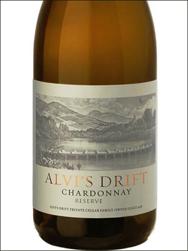фото Alvi's Drift Reserve Chardonnay Worcester WO Алви'с Дрифт Резерве Шардоне Вустер ВО ЮАР вино белое