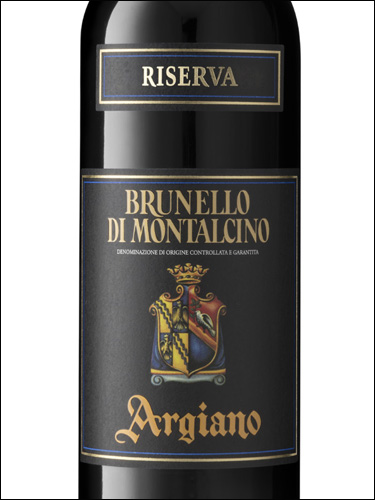 фото Argiano Brunello di Montalcino Riserva DOCG Арджано Брунелло ди Монтальчино Ризерва Италия вино красное