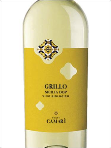 фото Corte Camari Grillo Bio Sicilia DOP Корте Камари Грилло Био Сицилия Италия вино белое