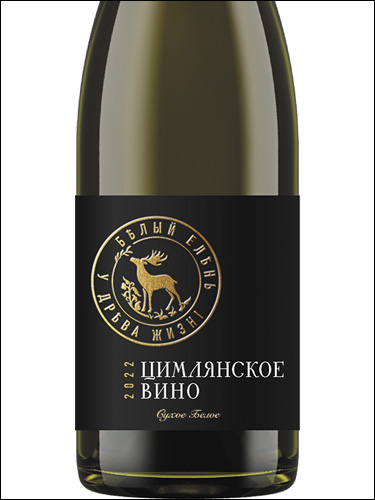 фото Tsimlyanskoe Vino White Dry Цимлянское Вино Белое Сухое Россия вино белое