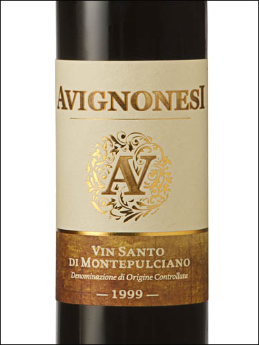 фото Avignonesi Vin Santo di Montepulciano DOC Авиньонези Вин Cанто ди Монтепульчано Италия вино белое
