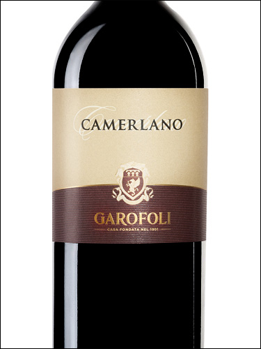 фото Garofoli Camerlano Marche IGT Гарофоли Камерлано Марке Италия вино красное