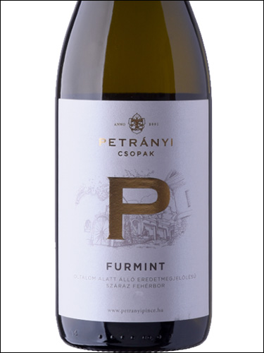 фото Petranyi Furmint Петраньи Фурминт Венгрия вино белое