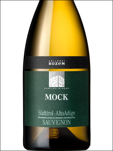 фото Kellerei Bozen Mock Sauvignon Sudtirol Alto Adige DOC Келлерай Боцен Мок Совиньон ЗюдТироль Альто Адидже Италия вино белое