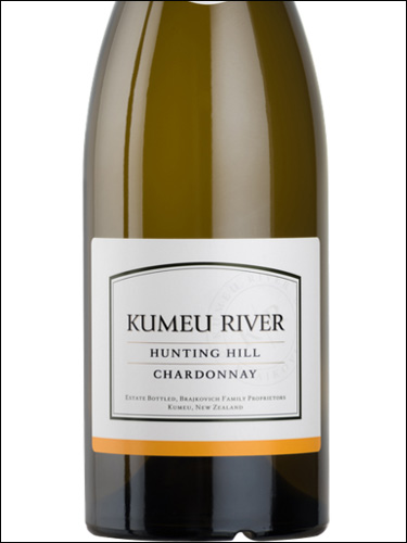 фото Kumeu River Hunting Hill Chardonnay Кумеу Ривер Хантин Хил Шардоне Новая Зеландия вино белое