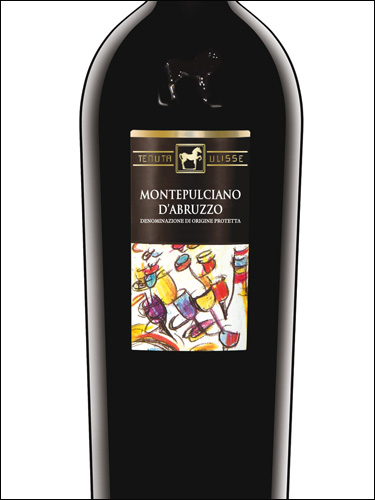 фото Tenuta Ulisse Montepulciano d’Abruzzo DOP Тенута Улиссе Монтепульчано д"Абруццо Италия вино красное