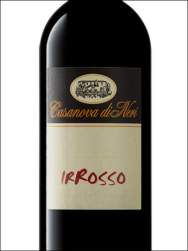 фото Casanova di Neri IrRosso Toscana IGT Казанова ди Нери ИрРоссо Тоскана  Италия вино красное