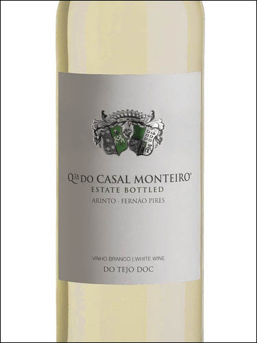фото Quinta do Casal Monteiro Arinto-Fernao Pires do Tejo DOC Кинта ду Казал Монтейру Аринту-Фернан Пиреш Тежу Португалия вино белое