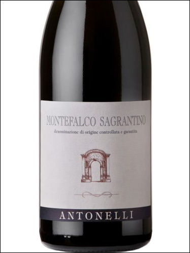 фото Antonelli Montefalco Sagrantino DOCG Антонелли Монтефалько Сагрантино Италия вино красное