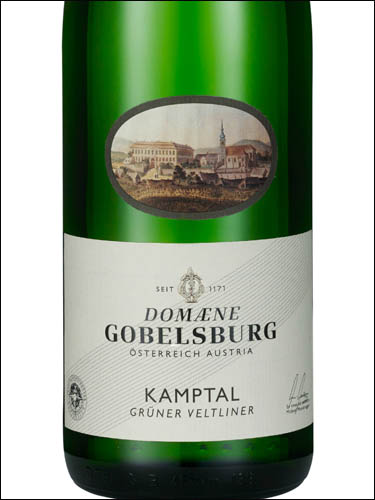 фото Domaene Gobelsburg Gruner Veltliner Kamptal DAC Домен Гобельсбург Грюнер Вельтлинер Кампталь ДАК Австрия вино белое